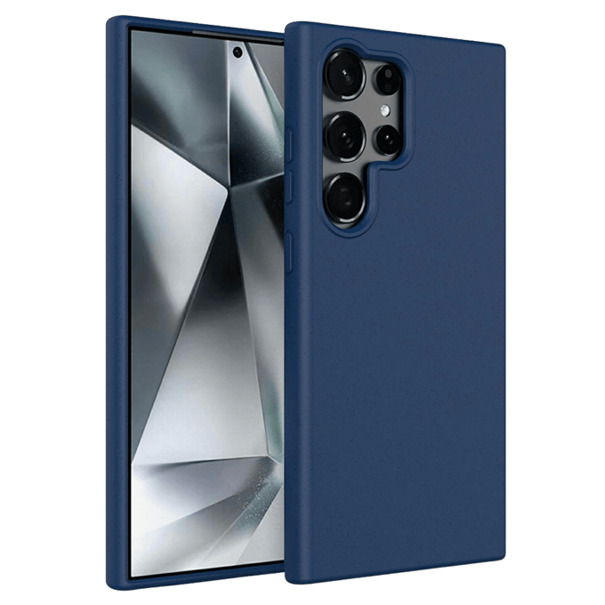 Mocaa Samsung Galaxy S26 Ultra Bio Beschermhoesje Blauw