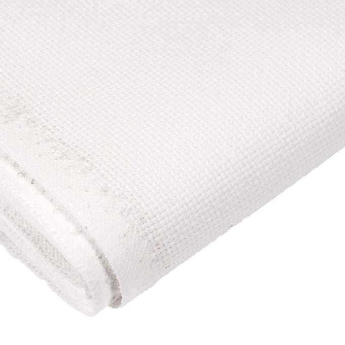 Aida borduurstof 18 count wit - coupon van 30 x 30 cm