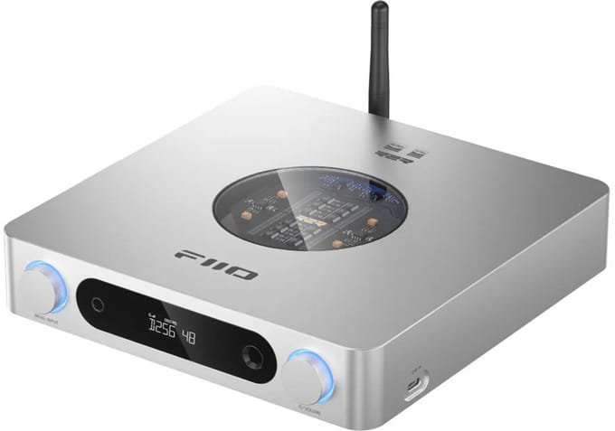 FiiO K13 R2R - DAC & Headphone Amplifier - 2400mW - Bluetooth - Silver