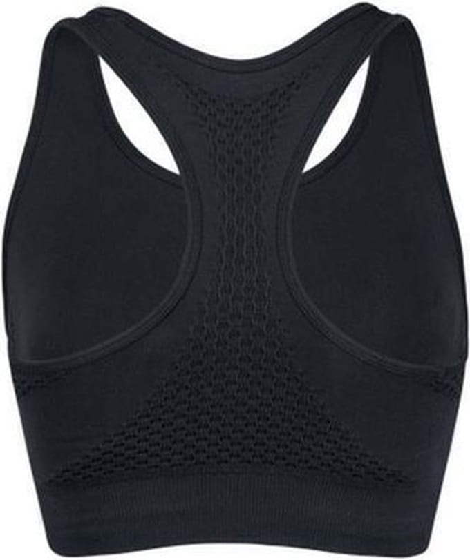 Etxeondo Top Sportbeha Met Medium Impact Zwart L-XL Vrouw