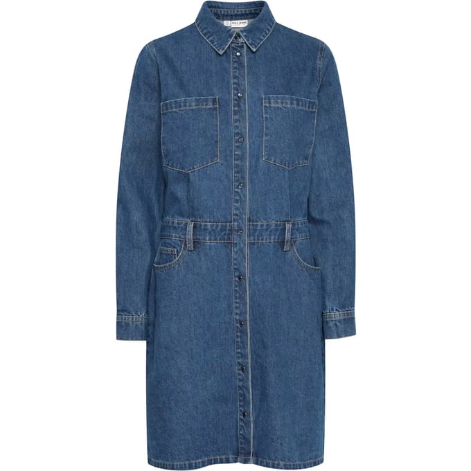 Damesjurk met lange mouwen Pulz Jeans Alina