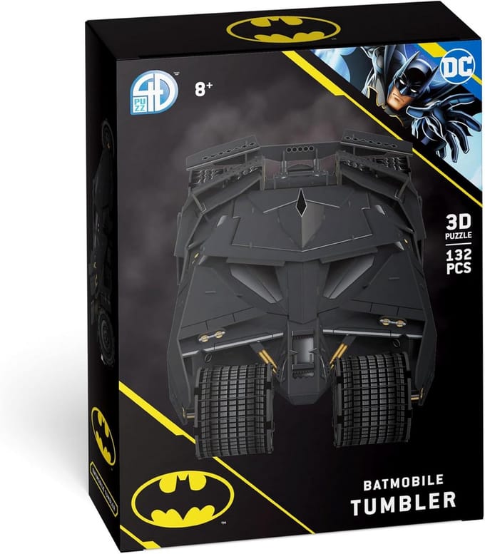 3D Puzzelmodel Voertuig van Film Comics - Nauwkeurig 4D Bouwpakket