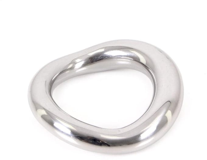 Golvende RVS Cockring Voor perfecte fit 40 mm