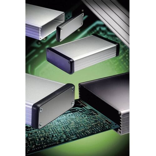 Hammond Electronics 1455D602 Profielbehuizing 60 x 45 x 25 Aluminium Aluminium 1 stuk(s)
