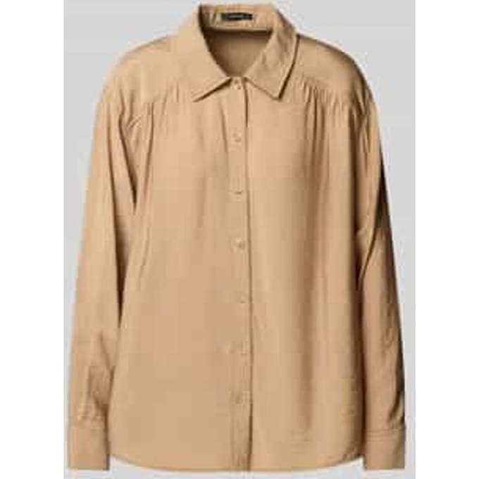 Regular fit overhemdblouse met doorknoopsluiting, model 'Famiga'