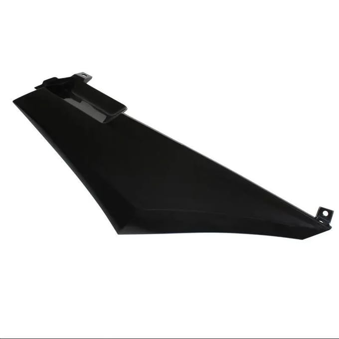 Rechter zijpanel voor Derbi 50 Senda (1994-2010), zwart, nieuw