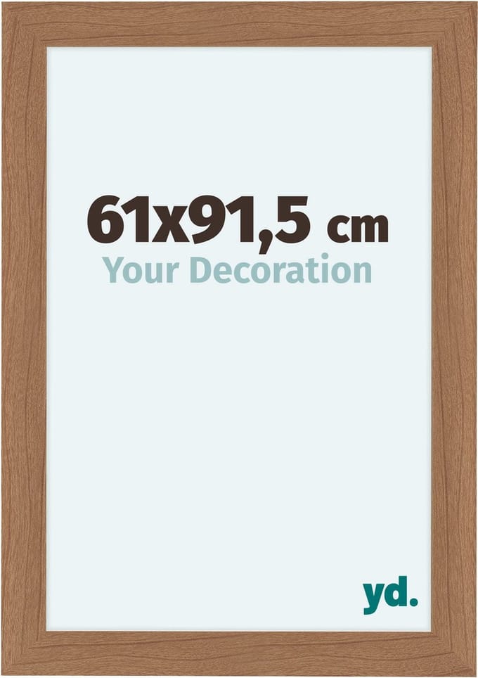 Your Decoration - Fotolijst 61x91,5 cm - MDF - Notenhout Licht - Como