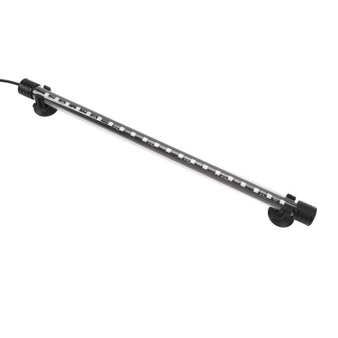 Lumière LED d'aquarium LED Haute Luminosité Modes Multiples Lumière Submersible pour Aquarium avec Télécommande EU Plug 38cm /15.0in black