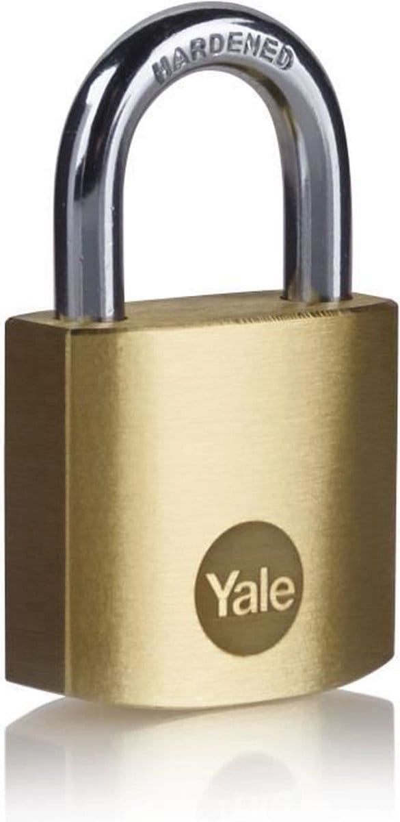 Yale - Messing Hangslot - 30 mm - Standard Protection - 2 stuks