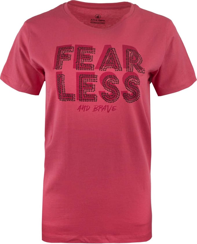 Dames-T-shirt Athl. Dpt Heloisa Fuchsia Roze - L