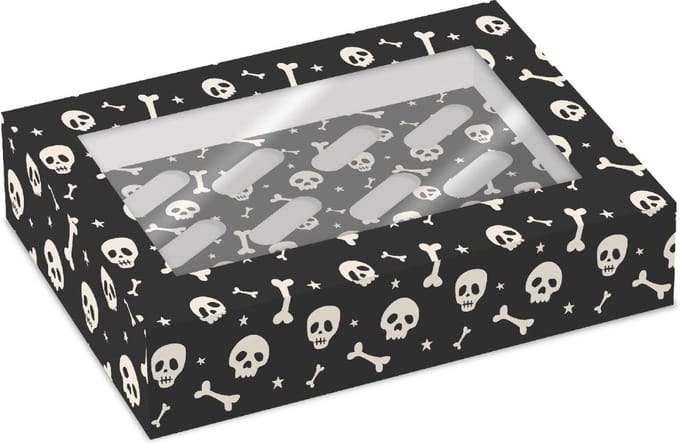 Simply Making Cupcake Doos 6 Fright Night pk/2