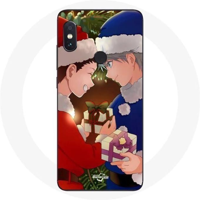 Coque pour Xiaomi Redmi Note 5 Pro Hunter x Hunter Gon Freecss et Killua Zoldyck Christmas Day Anime Manga