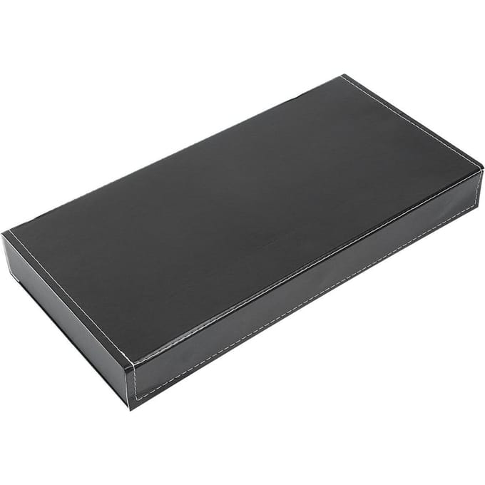 12 Vakken Stofdicht Sieraden Brillen Organizer Zonnebrillen Display Container Opbergdoos black