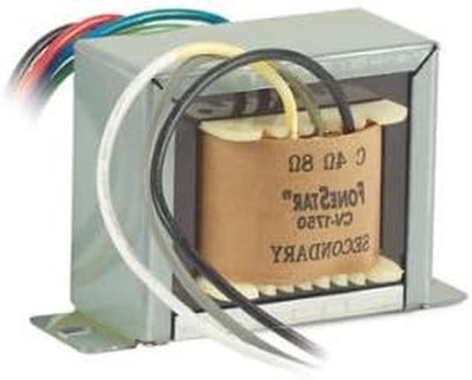 Audio Transformator - Versterker Component - Geluidsinstallatie Bouwen - 50 Watt Vermogen - 4-8 Ohm - Zwart
