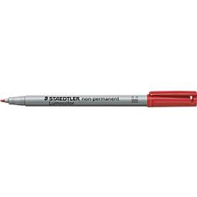 VILTSTIFT STAEDTLER OHP LUMO M 315 NON PERM ROOD PAK VAN 10