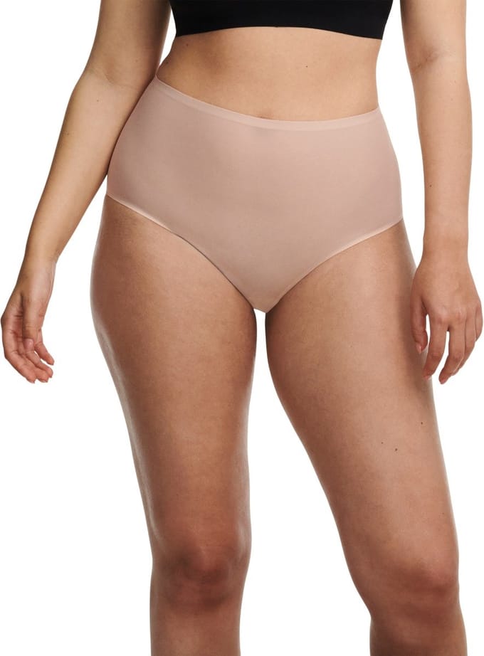 Chantelle - SoftStretch - Hogetailleslip - One Size - Naadloos - Onzichtbaar - SOFT PINK