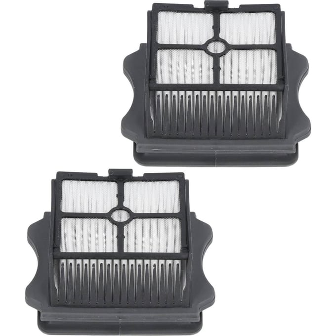 2 stuks Vervangingsschrobfilters Efficiënte Reiniging Vloerreiniger Kernfilter voor TINECO wit