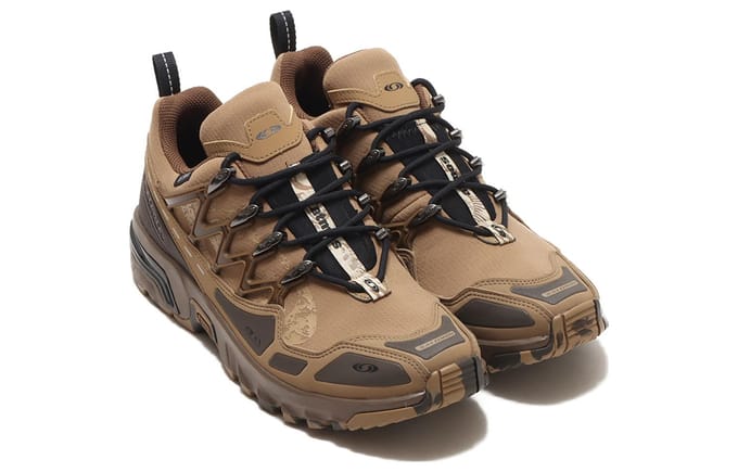 atmos x Salomon ACS+ OG CSWP 'Strata Fossil' 38 black