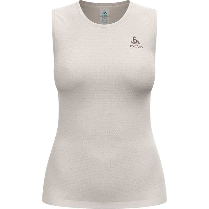 Odlo Merino PW 140 Seamless Vest Dames-beige
