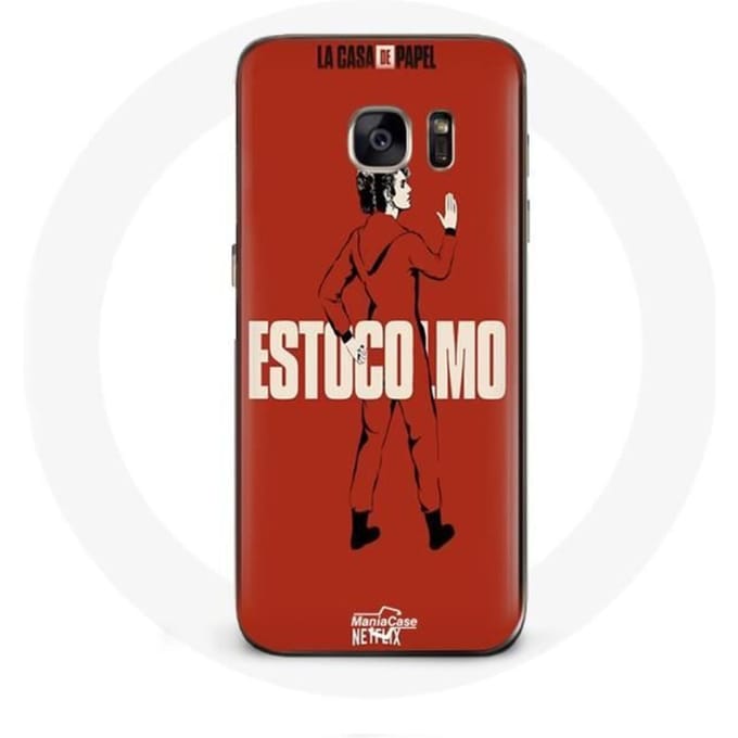 Samsung Galaxy S7 hoesje La Casa De Papel Estocolmo tekening