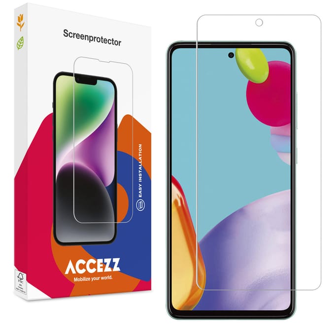Accezz Screen Protector - Geschikt voor Samsung Galaxy A52 (4G) / A52s / A52 (5G) / A53 - Gehard Glas Screenprotector
