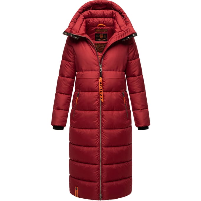 Navahoo dames gewatteerde wintermantel Kristallblume – Warm & Trendy