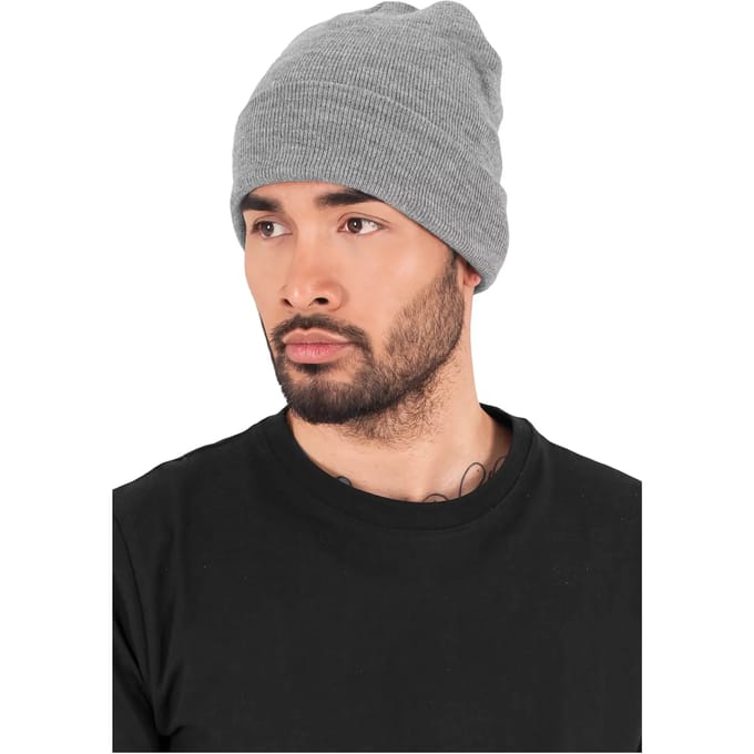 Urban Classics - Heavyweight Long Beanie Muts - Grijs