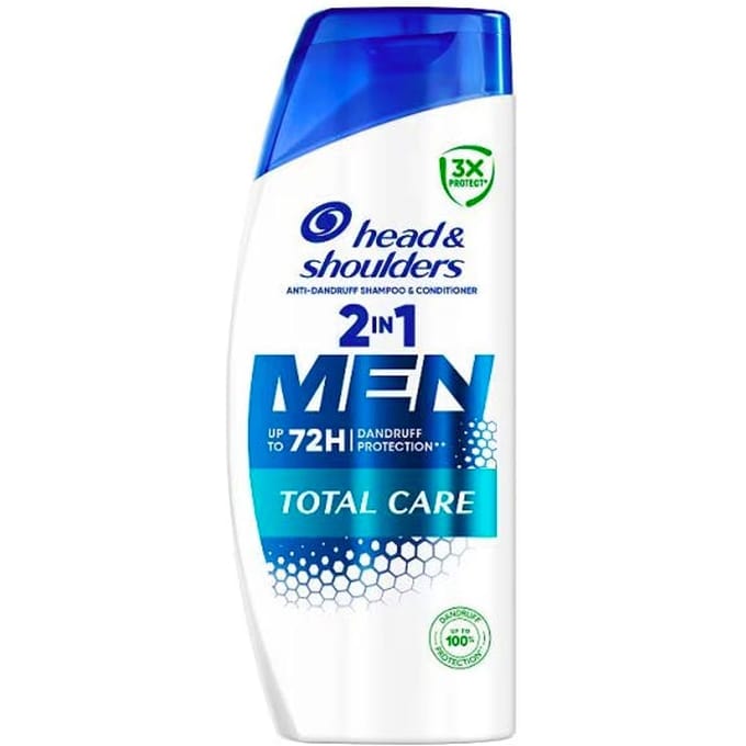 Head & Shoulders Men Ultra Total Care 2-in-1 Anti-Dandruff Shampoo & Conditioner - 250ml
