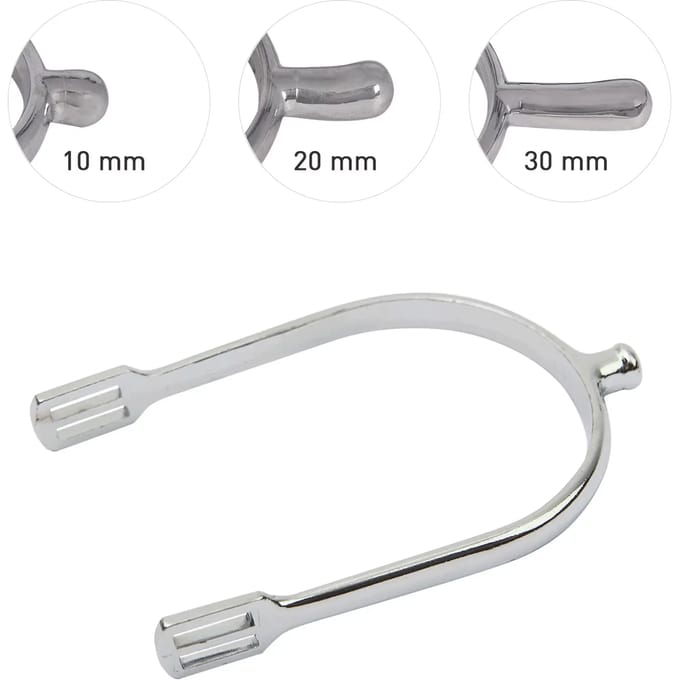 Spurs with Straps men 20 mm