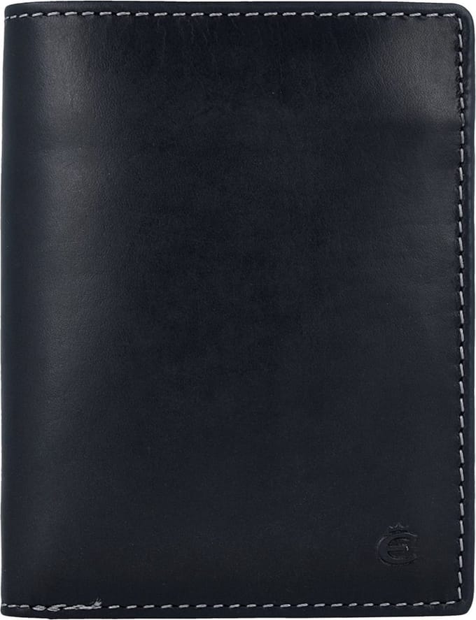 Esquire Esquire Dallas Portemonnee Leer 9 cm - Jongens - Staand formaat - schwarz