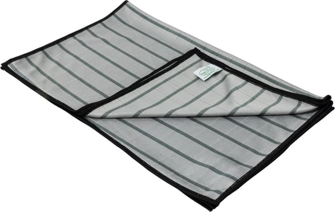 Bamboe Droogdoek - 40 x 50cm - Glashelder - 3stuks - Grijs