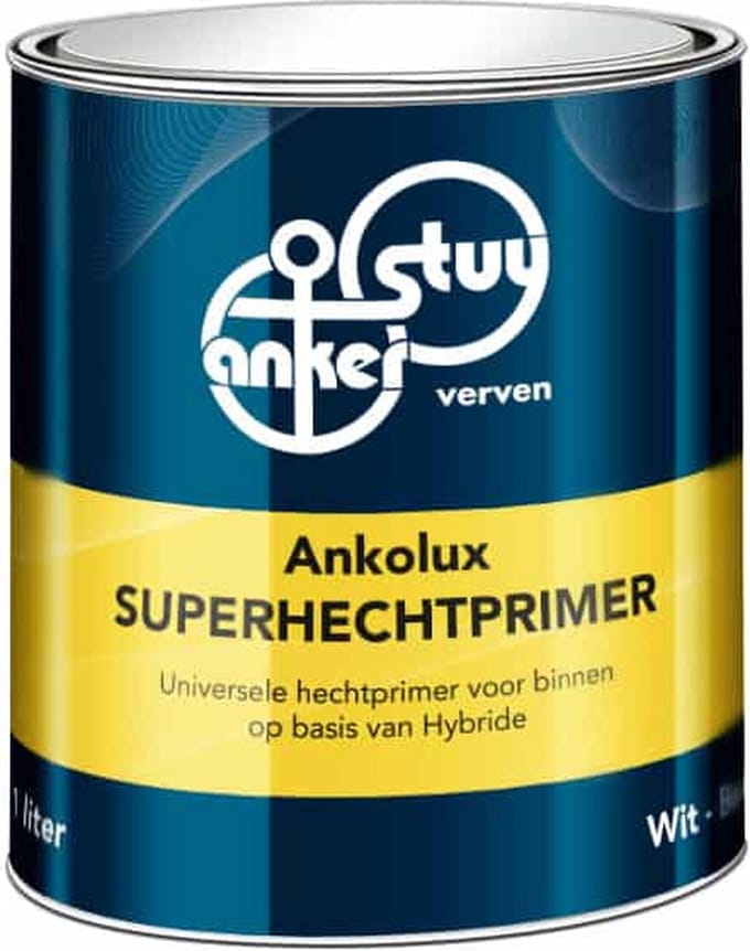 Anker Stuy Superhechtprimer - 1 Liter - Wit - Grondverf & Primer