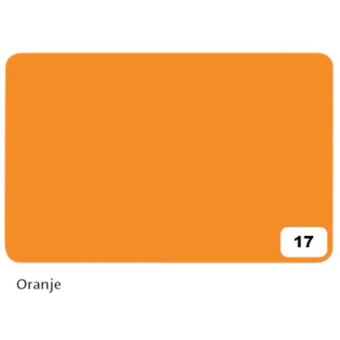 Fotokarton Folia 2-zijdig 50x70cm 300gr nr17 oranje