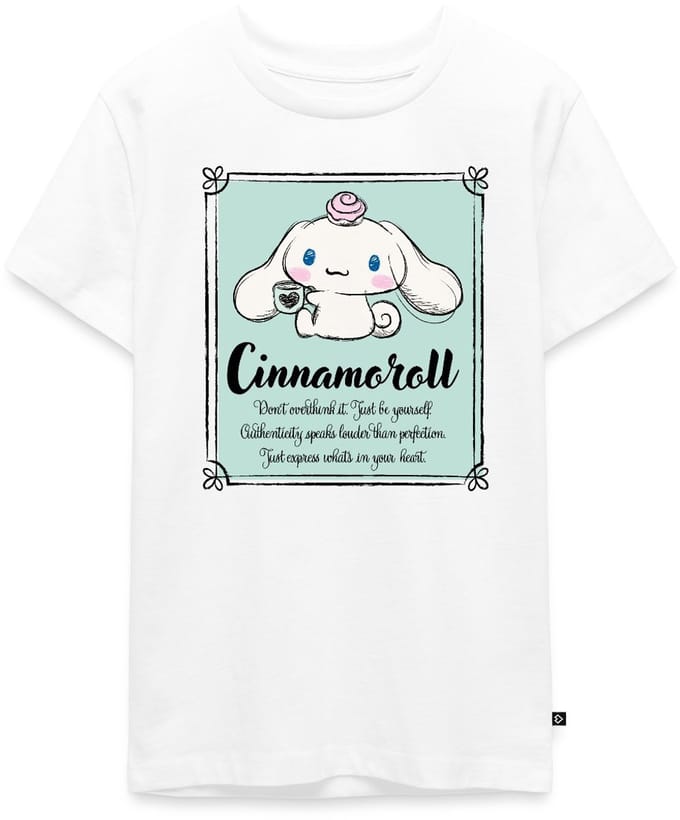 Cinnamoroll Don't Overthink It. Just Be Yourself Premium T-Shirt Tiener
