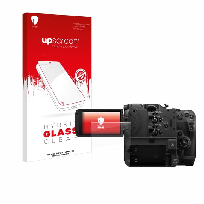 upscreen - Screenprotector voor Canon EOS C400 - Folie Beschermfolie Beschermglas transparant