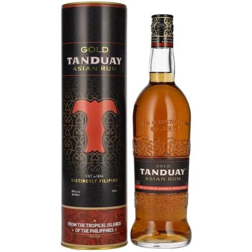 Tanduay Rum Tanduay Asian Rum Gold 40% Vol. 0,7l in Tinbox