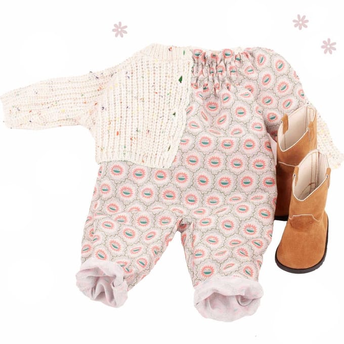 Götz Poppenkleding Kledingset Jumpsuit 46 - 50 cm