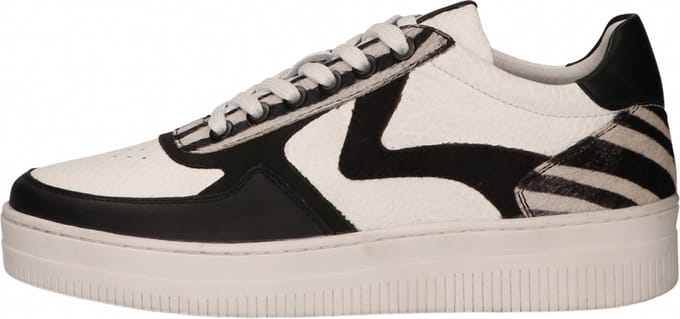 Maruti - Momo Sneakers Zebra - White - Black - Zebra White - 36