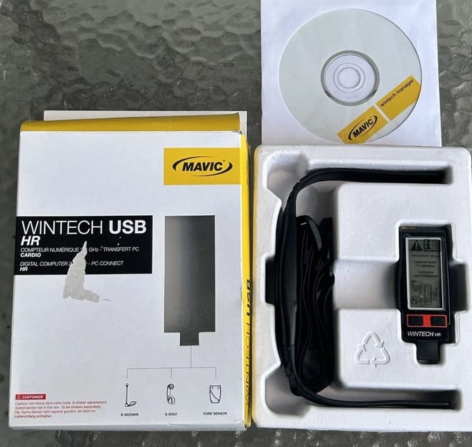 Mavic - Wintech USB HR - Digital fietscomputer - PC Connect HR