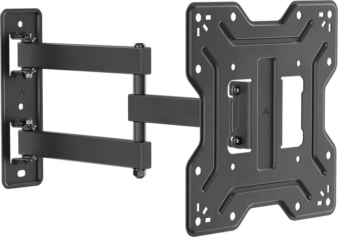 Cabletech Serie - TV Beugel - 23-55 inch - Zwart - Draaibaar en Kantelbaar