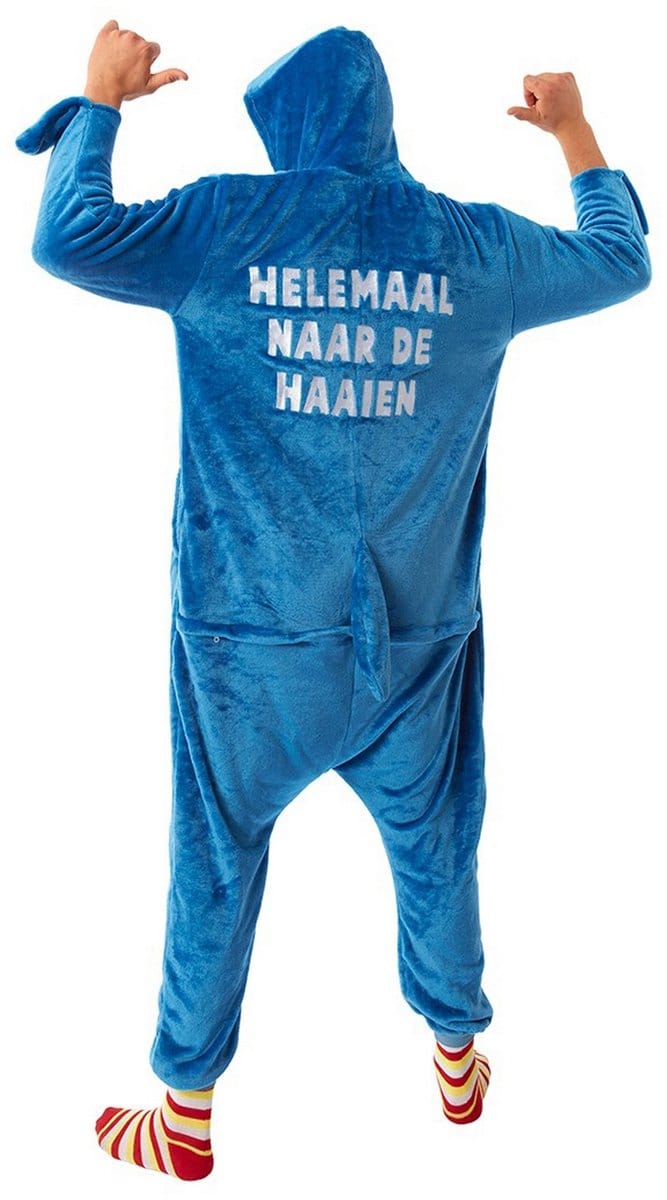 Helemaal Naar De Haaien Kostuum