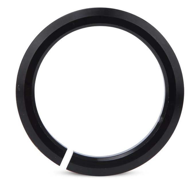 Aluminium Fiets 39.8mm / 1.6in Onderste Balhoofd Voorvork Conversie Adapter Spacer black