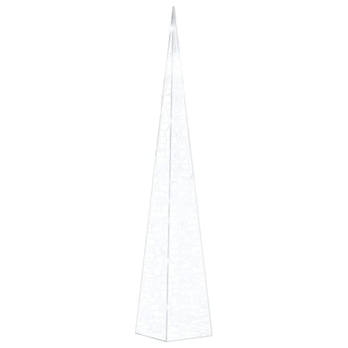 vidaXL - Lichtkegel - decoratief - LED - 90 - cm - acryl - koudwit