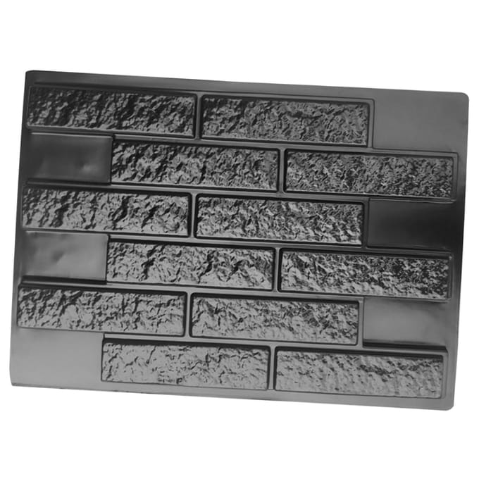 Muurmal Vorm DIY Productie Recyclebaar Slijtvast ABS Plastic Betonvormen voor Tuin Huis gray
