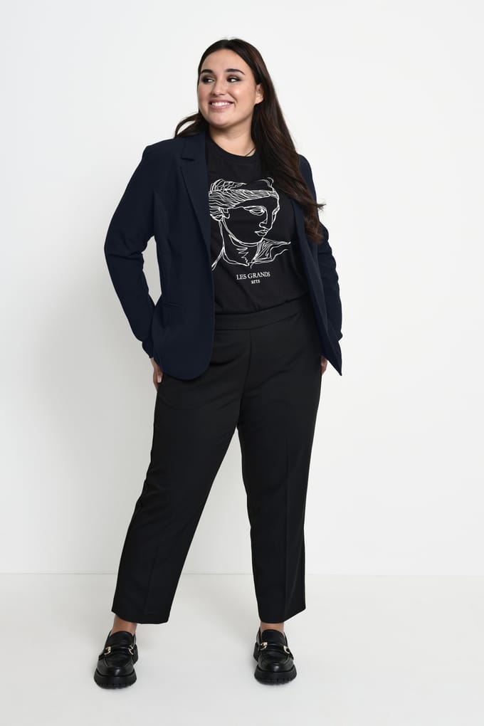 Blazer voor dames KAFFE Curve Jia