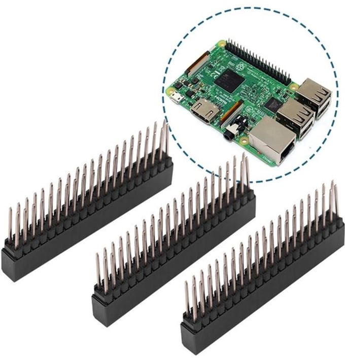 Dailygoody - 2,54 mm Pinheaders - Breakaway Connector Kit - Ideaal