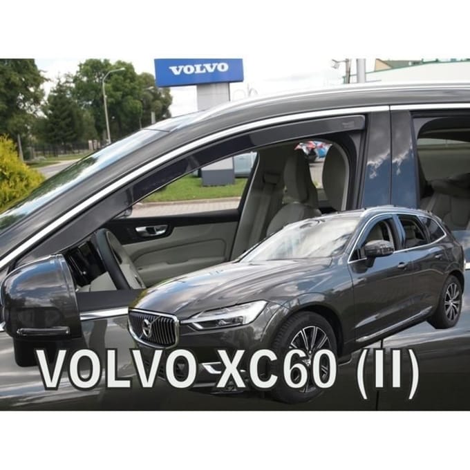 | Deflecteurs d'Air déflecteurs de vent Compatible avec Volvo XC60 Ii2017-prés 2 pièces