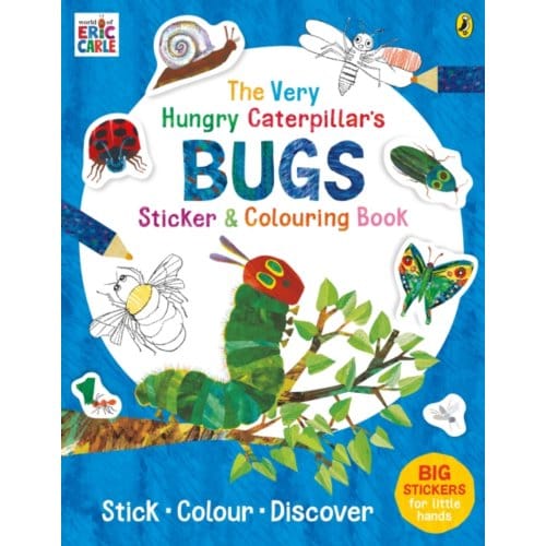 The Very Hungry Caterpillar's Bugs Sticker And Colouring Book - Eric Carle
