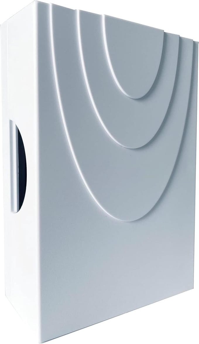 Deurbel Gong - Draadloze Bel - Welkom Gasten - Twee Klanken - 82 dB - Wit