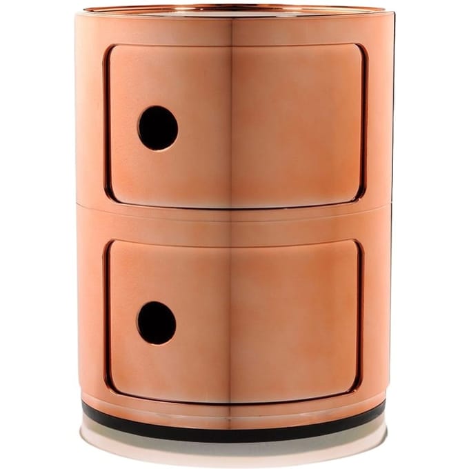Kartell - Componibili Container - 2 elementen - koper - brons